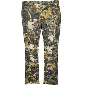PLTKS The World Is Ours Camouflage Cargo Pants Men's Size 38